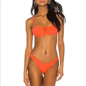 Superdown 2pc Orange Bikini Set